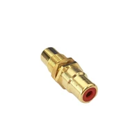lotus connector av female to female coupler adapter with nut for audio video
