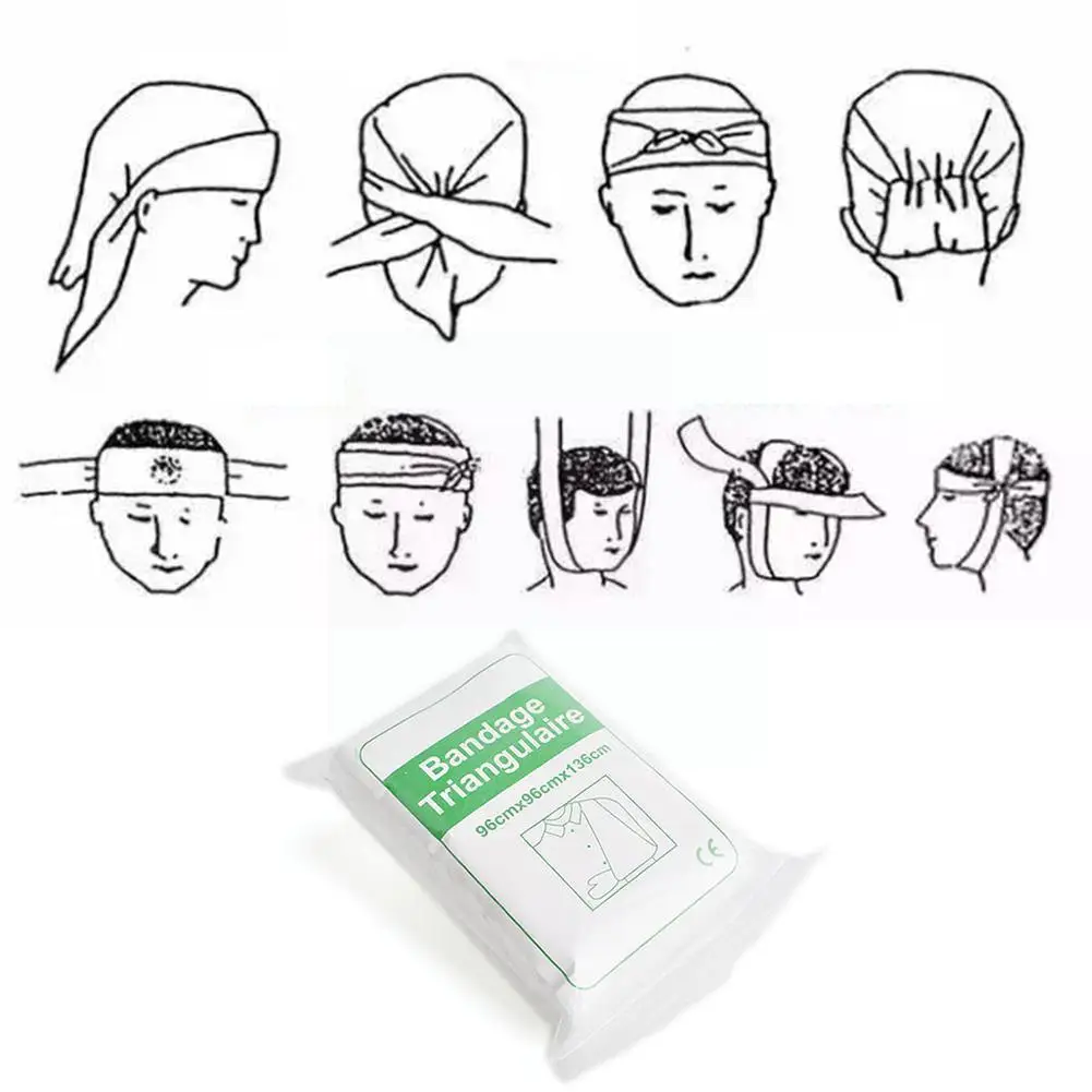 

Бандаж из нетканого материала медицинский, повязка для сгорания при экстренных ситуациях, комплект для предотвращения перелома, повязка дл...