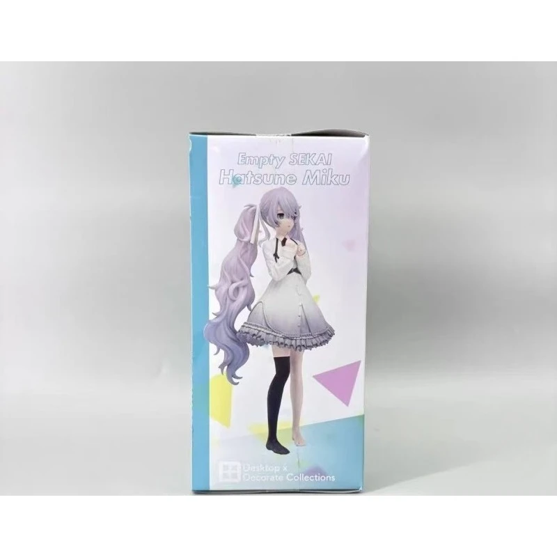 Фото BANDAI SEGA Project Sekai Colorful Stage Feat Hatsune Miku: Коллекционные фигурки Hatsune Miku для декора рабочего стола, в наличии, оригинал №2