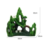 Украшение для аквариума, креативные искусственные украшения из смолы, Горный пейзаж, горный Декор для аквариума, украшение для аквариума