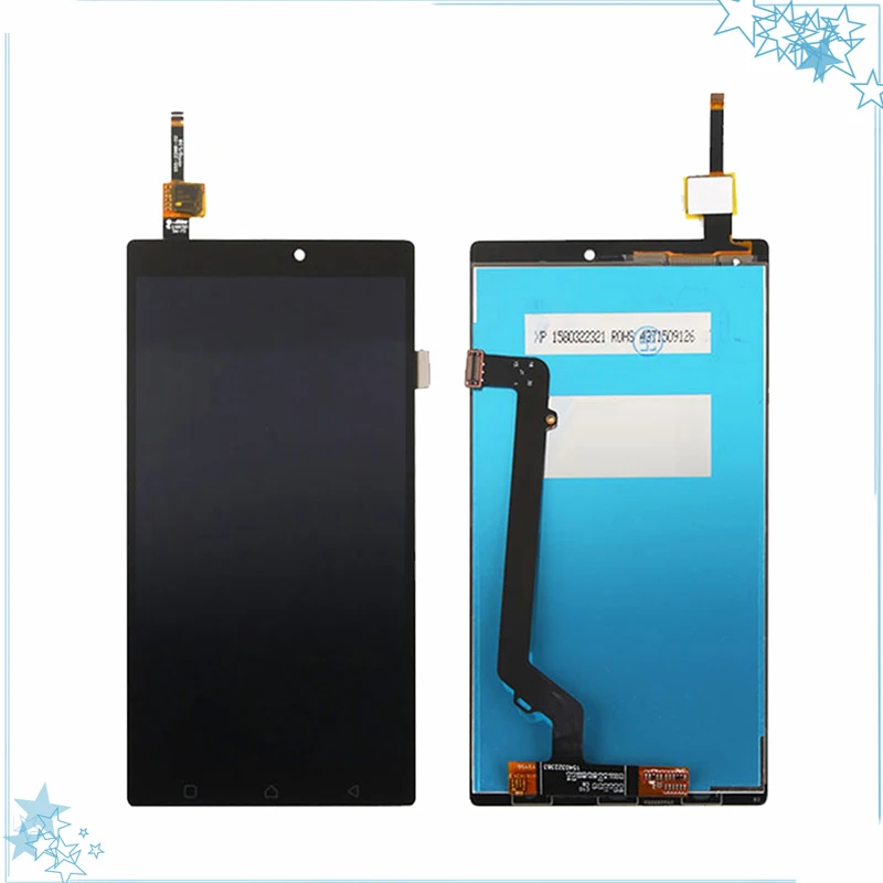 

Сменный ЖК-дисплей для Lenovo K4 Note A7010 + сенсорный экран без рамки дигитайзер в сборе 5,5 дюйма черный