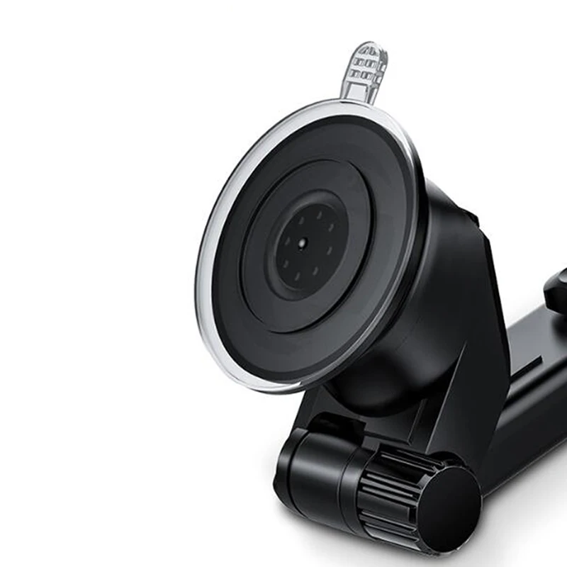 

GPS Bracket Black Car Telescopic Long Arm Bracket Rotating Suction Cup Base Silicone Mobile Gravity Phone Holder Accessories