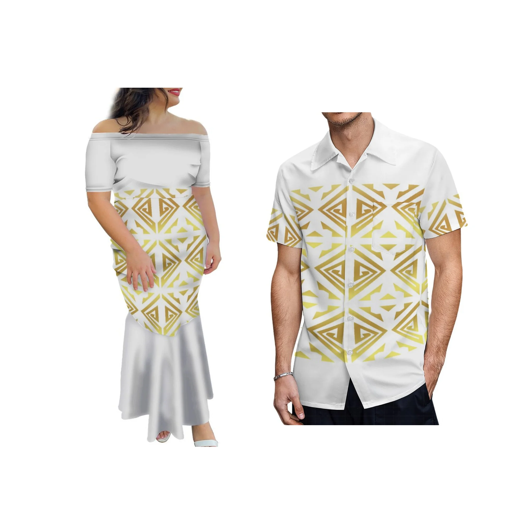 Женское платье-Русалка с открытыми плечами и одним открытым плечом