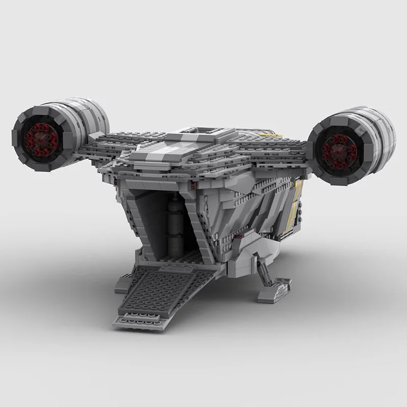 Конструктор MOC Warship из серии бритва Топ Starship технология сделай сам пазл