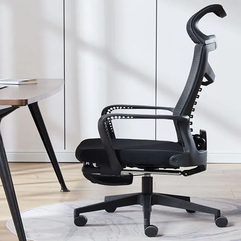 Удобный черный офисный стул игровой дизайнерский компьютерный номер удобный