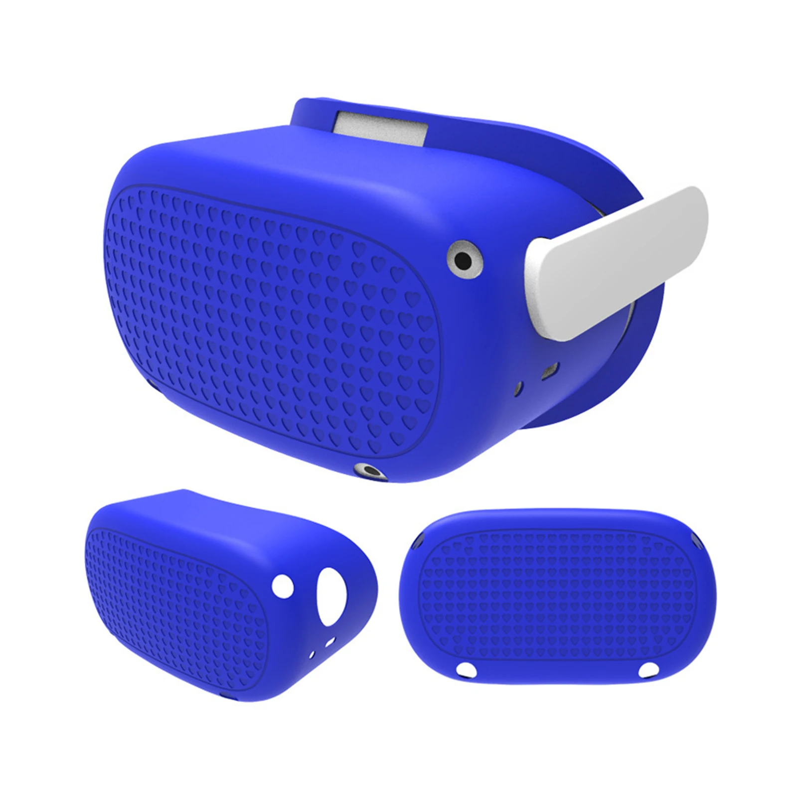 

For Oculus Quest 2 VR Headset Protective Front Cover Silicone Anti-Throw Protection Shell For Oculus Quest 2 Headset Accessories