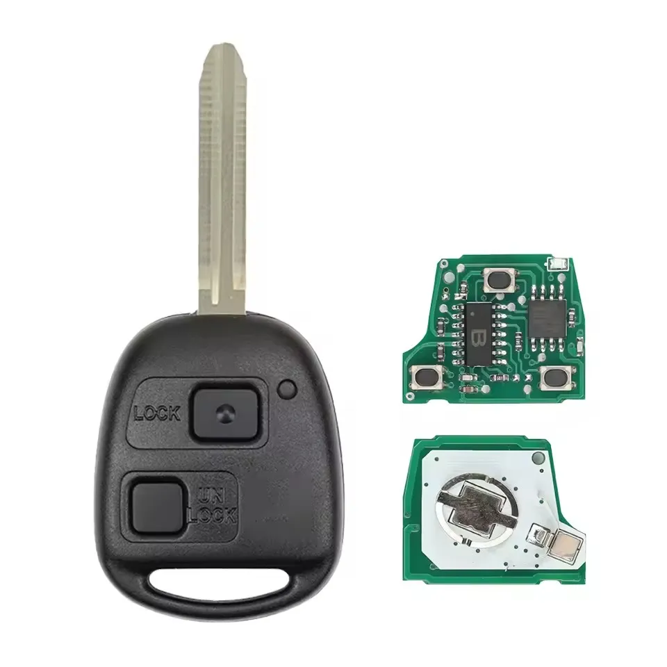 

Xuri 50171 для Toyota Prado 120 RAV4 Kluger Previa FJ Cruiser Land Cruiser 100 Дистанционный ключ 433 МГц 4D67/4C Чип-брелок 2/3 кнопки