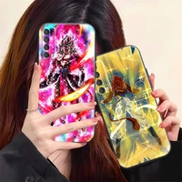 japanese anime dragon ball phone case for huawei honor 10 v10 10i 10 lite 20 v20 20i 20 lite 30s 30 lite pro coque black back