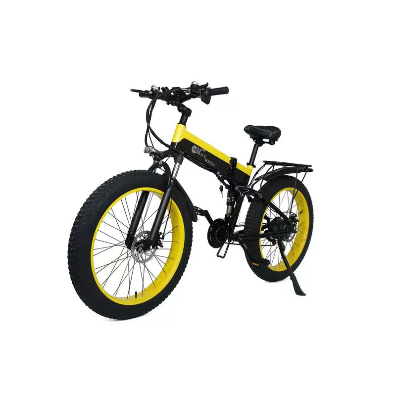

EU Stock 1000W folding electric bicycle 48V20AH lithium battery electric bicycle 26 inch mountain cross-country electric bike