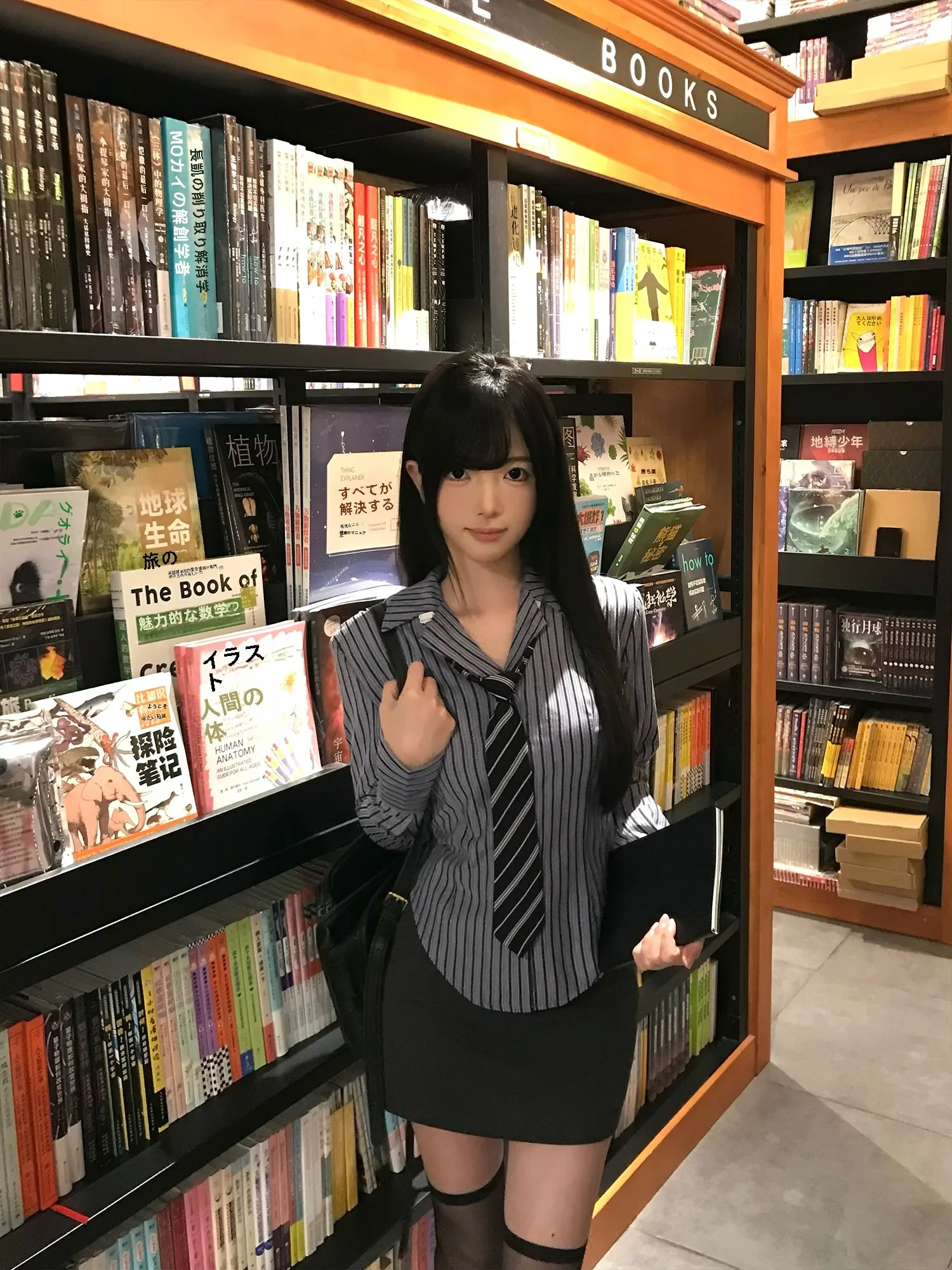 Mars JK Twilight женские голубоково-серые полосатые рубашки с длинными рукавами