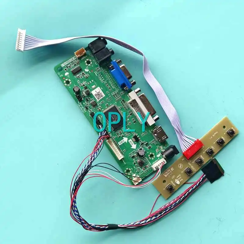 

Плата контроллера экрана ноутбука, совместимая с интерфейсом HDMI, VGA, DVI, LVDS, 40-Pin, 15,6*1366