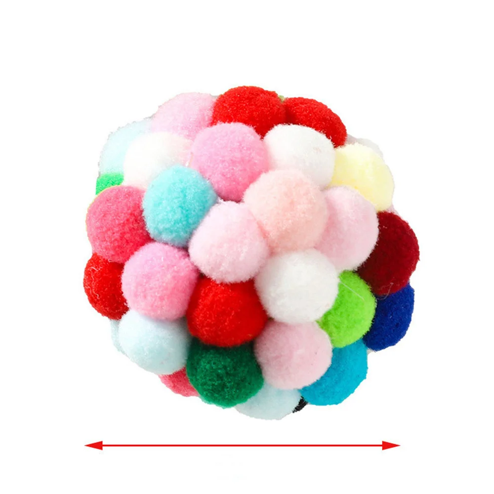 Товары для домашних животных литые игрушки цветной колокольчик ручной работы