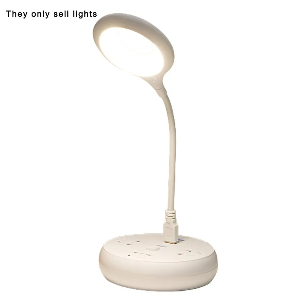 

Портативная Настольная лампа с USB-разъемом, складной светодиодный светильник без мерцания, мягсветильник, энергосберегающий, с защитой гла...