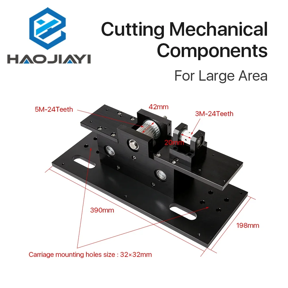 Полный набор механических компонентов для DIY широкоформатной CO2 лазерной резки и