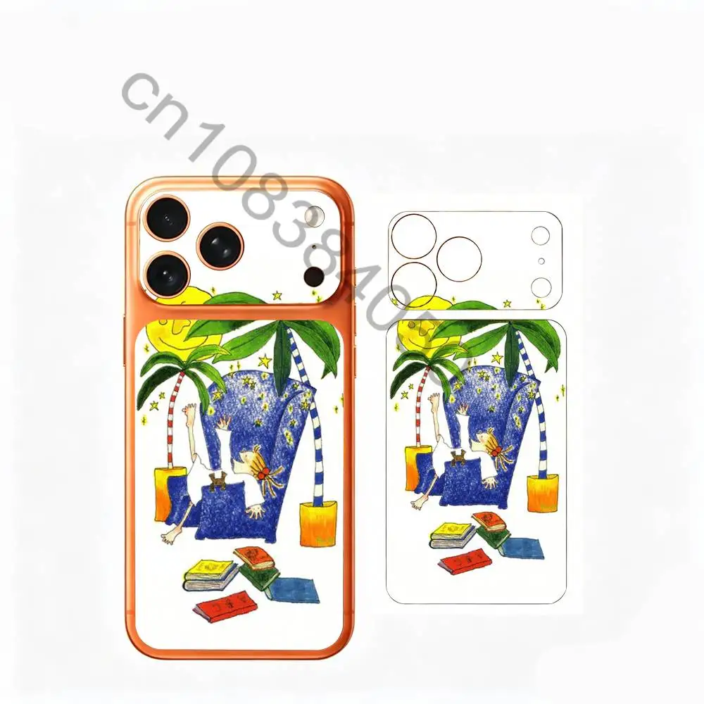Фото C-COCO-chan Защитная пленка-наклейка на заднюю панель для iPhone 17 Pro Max и 17 Pro, полное покрытие №4