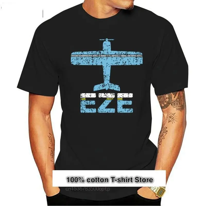 

Camiseta de algodón 100% Fly Buenos Aires EZE Airport para hombres, camisa fresca de Argentina, oferta barata