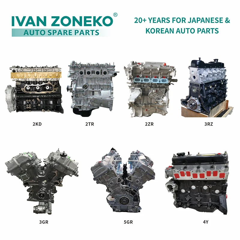 Совершенно новый 4-цилиндровый двигатель в сборе 1 г для Toyota Prado J15 Landcool Luzer Landcruze 4.0L