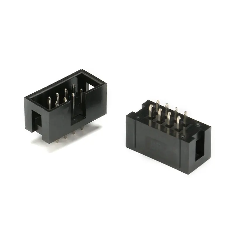 

100pcs/Lot IDC Box header DC3 DC3-8P 2x4 8 pins 8P 2.54mm Pitch Straight needle Connector