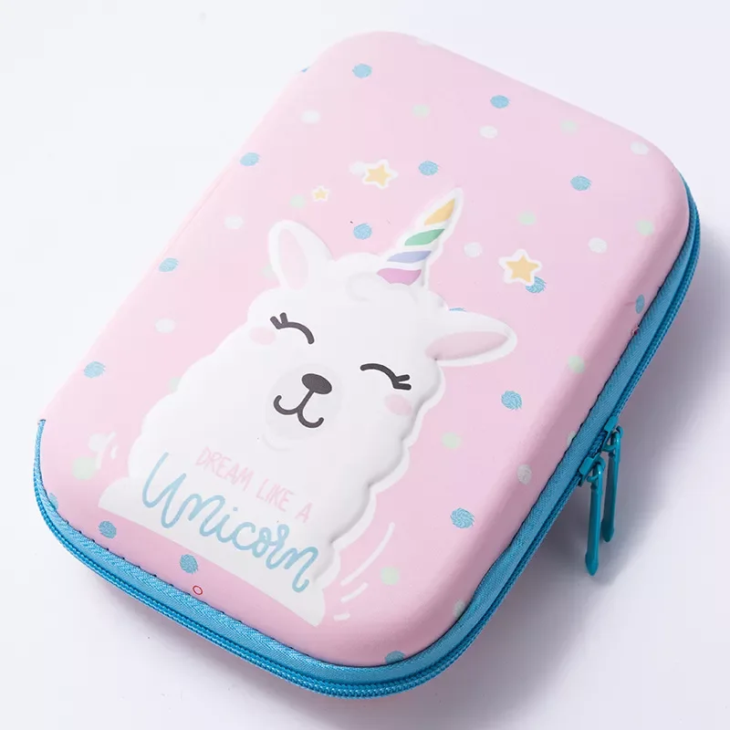Cartoon Large-capacity Children's Pencil Case Hard Shell Student Pencil Case Primary School Student Stationery Pencil Case