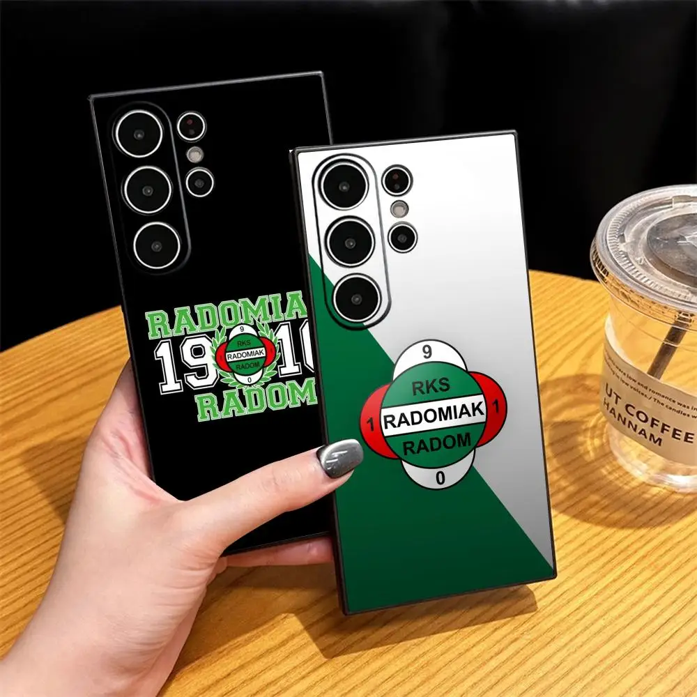 Фото Чехол для телефона Radomiak Radom cool Club design для Samsung Galaxy S26 S25 S24 S23 S22 S21 Plus Ultra Fold, мягкий, черный. №1