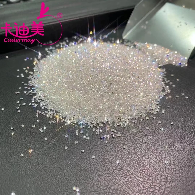 CADERMAY круглая форма Meele DEFG VS1 VS-SI Clarity 3 мм HPHT выращенный в лаборатории бриллиант