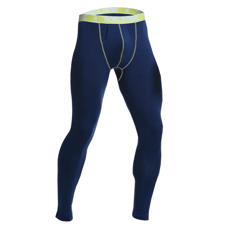 Теплое нижнее белье мужские леггинсы теплые Lucky John зимние длинные тонкие джинсы