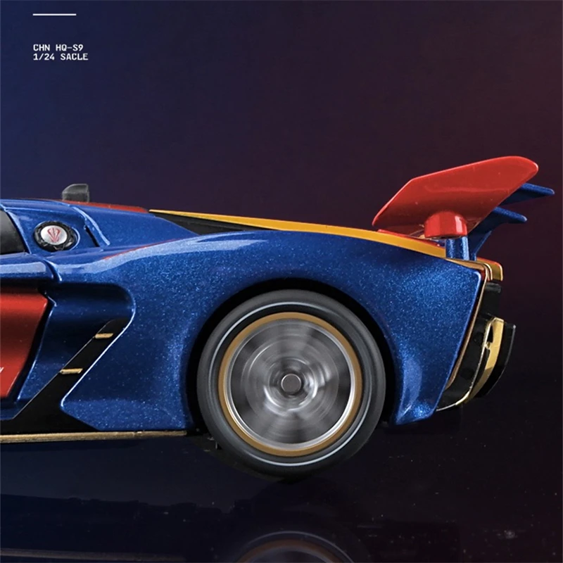 Модель спортивного автомобиля HONGQI S9 из сплава литой металлический гоночный
