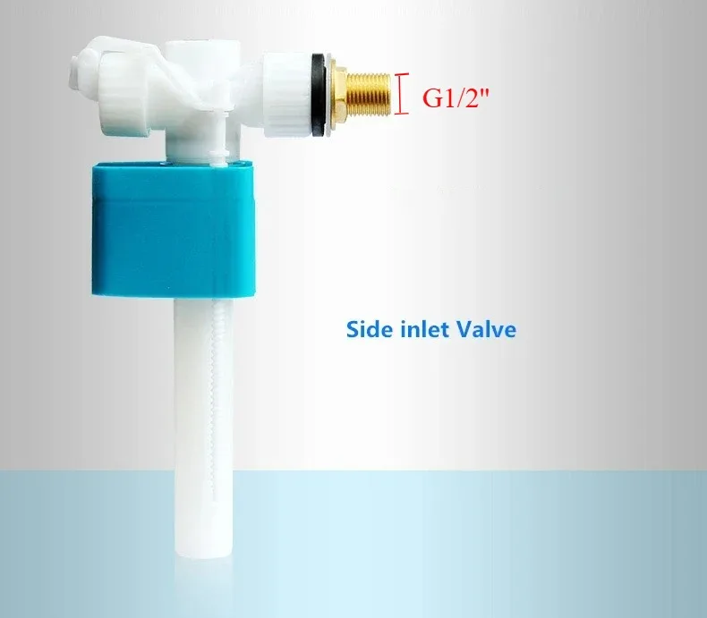 

G3/8'' G1/2'' Боковой впускной клапан, наполнительные клапаны бака для туалетной воды, аксессуары для туалета в ванной комнате, запасные наполнительные клапаны