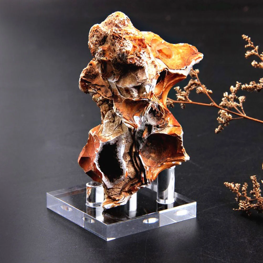 Подставка для руды Компактный кристалл Практичный держатель Минеральная