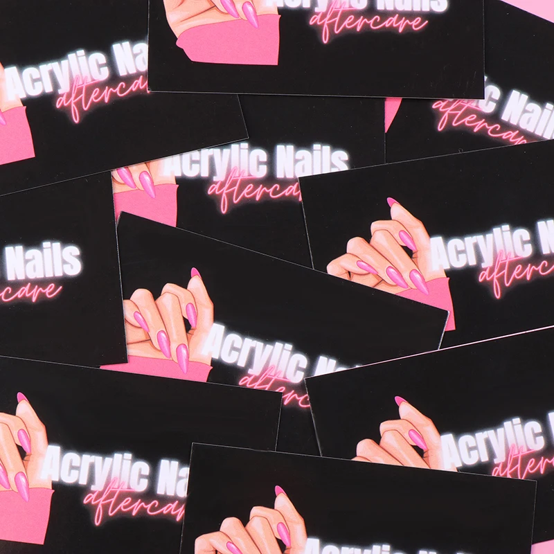 10/50 шт. визитная карточка для дизайна ногтей пресс бумажная доска со скидкой