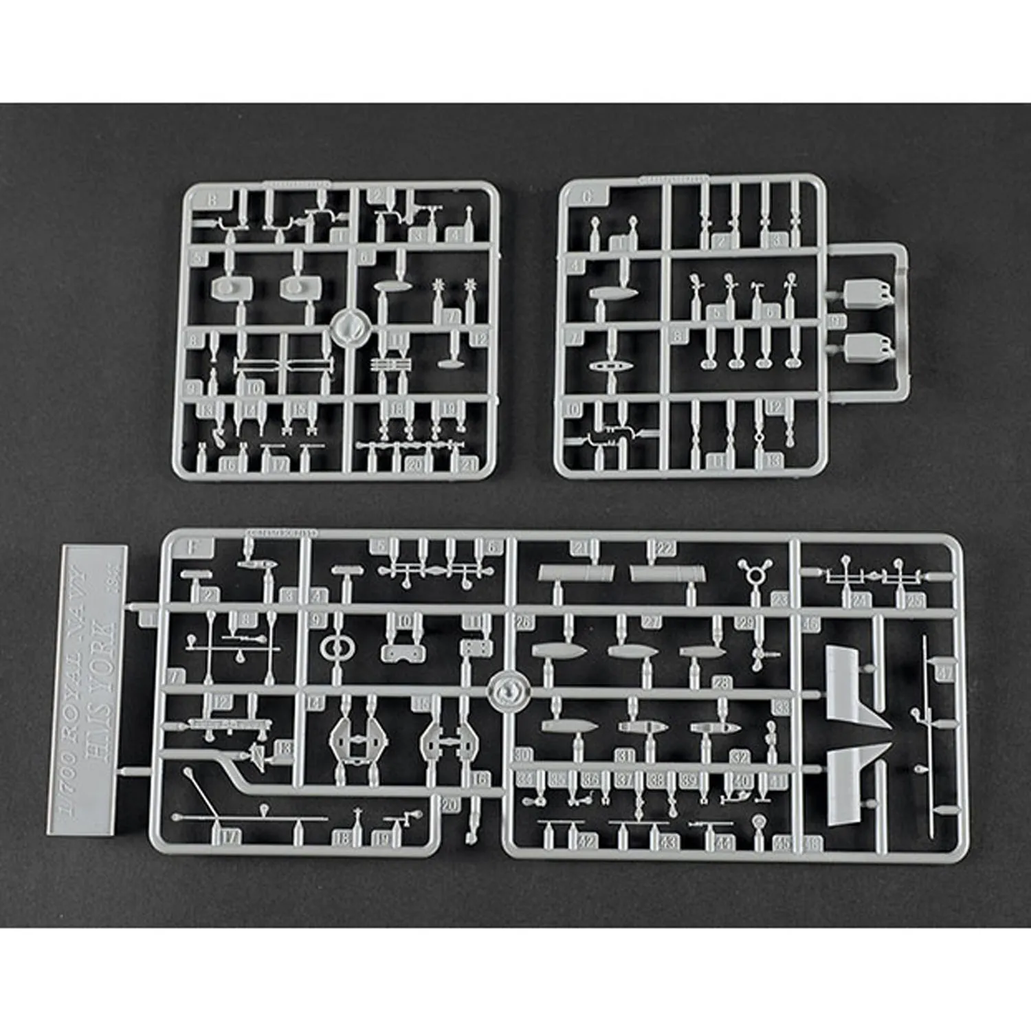 1/700 Trumpeter 06745 HMS York Heavy Cruiser Пластиковый корабль Лодка Модель военного корабля