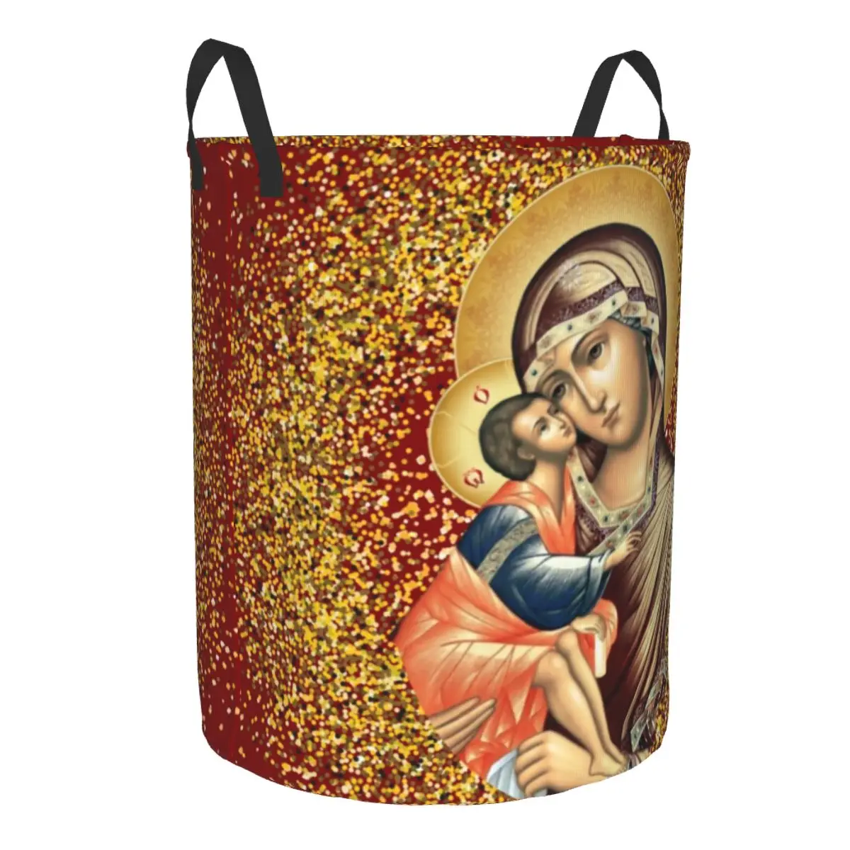 Корзина для белья Дева Мария большая корзина хранения Мексиканский католический