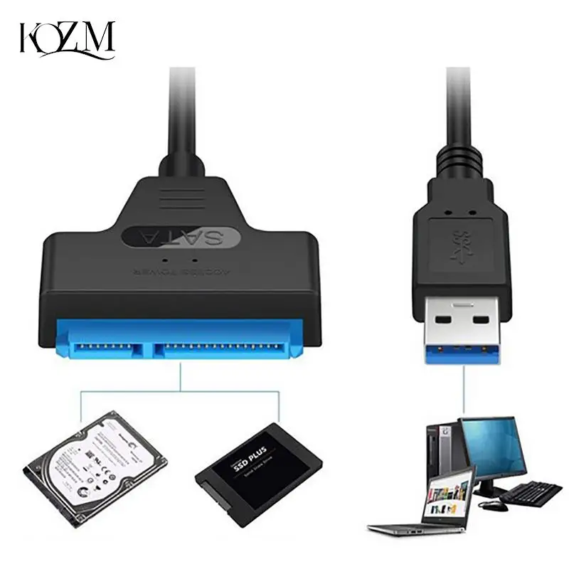 

Usb Sata Cable Sata 3 To Usb 3.0 Adapter Computer Cables Connectors Usb Sata Adapter Cable Support Ssd Hdd Hard Drive 2.5 Inches