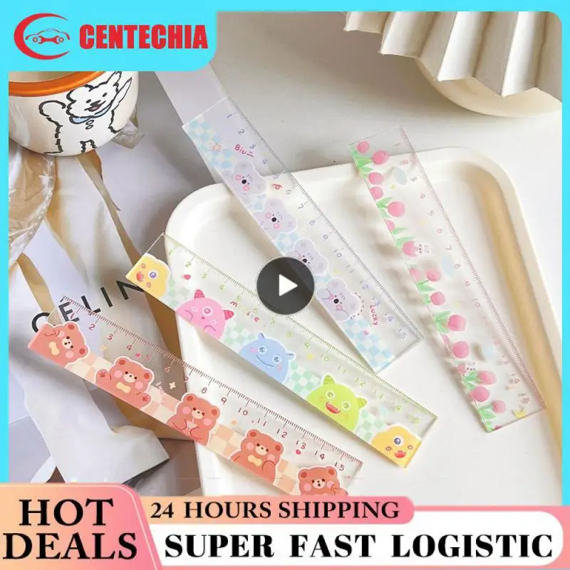 

1 ~ 40 шт., линейка для офиса, 15 см