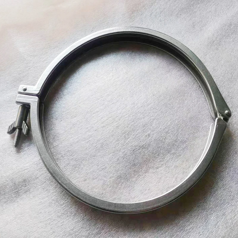 10-дюймовый Обжимной наконечник OD219 233Tri быстросъемный зажим для труб из