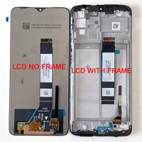 6 53 inch original for xiaomi redmi 9t 9 t redmi 9 power lcd screen displaytouch panel digitizer frame for redmi note 9 4g