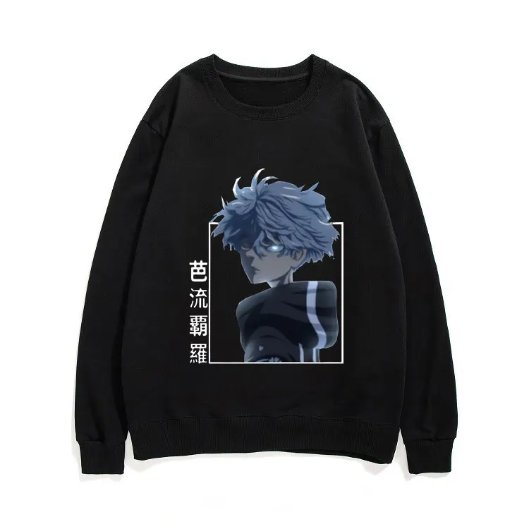 

Hot Anime Tokyo Avengers Sweatshirt Vanwa City Thousand Curse All-match Print Pattern Pullover Unisex Casual Loose Sweatshirts