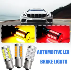 1156 1157 P21/5W BAY15D 33SMD 5630 5730 LEDs Super Light Lamp Lights Brake Auto Running Stop Daytime 12V Fog Bulbs 21/5w Br I7E6