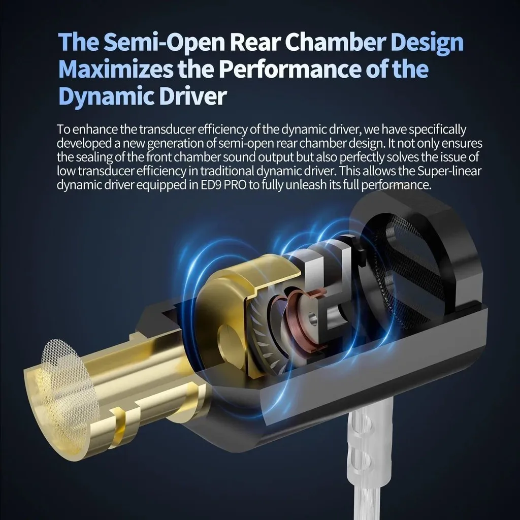 Наушники-вкладыши KZ ED9 PRO ED9PRO