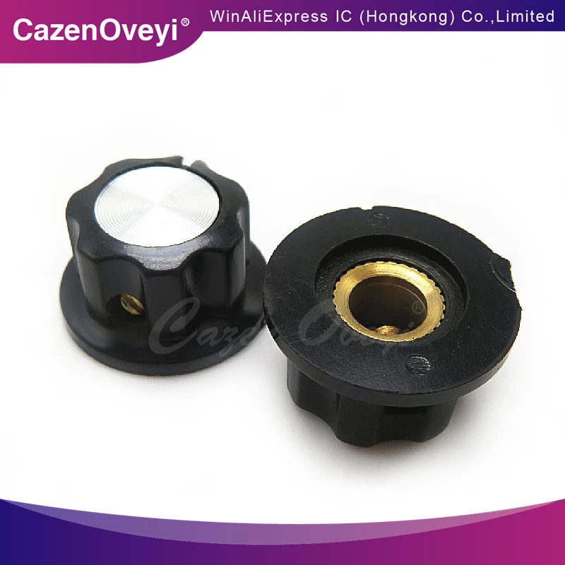 Ручка потенциометра медная ручка с сердечником выгравированное внутреннее