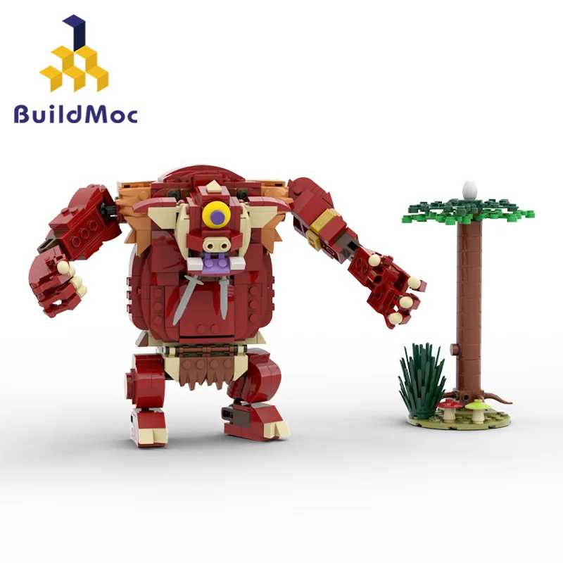 

MOC Zeldaed Action Figures Hinoxed Model Building Blocks Set Game Series Forest Ogre Giant Monster Bricks Toys Children Gifts