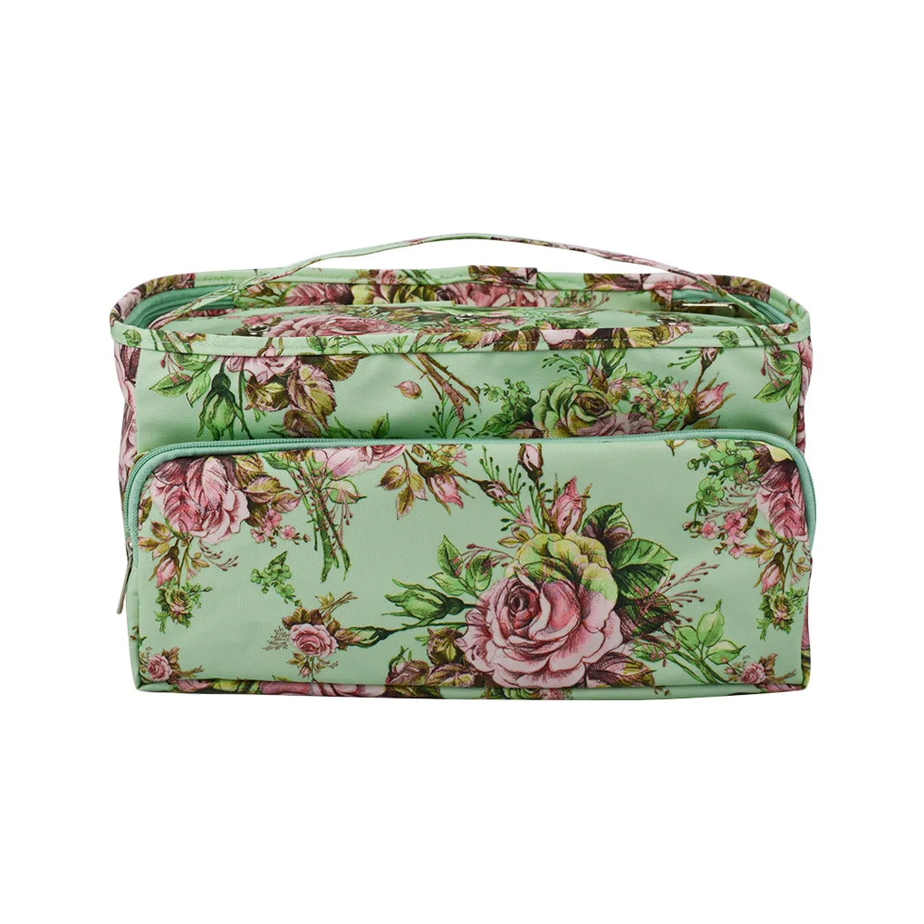 

Knitting Bag Organizer Yarn Storage Case Knitting Tote Knitting Needles Wool Storage Tote Waterproof Bag Sewing Kit Case