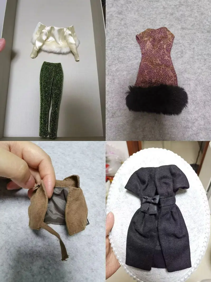 

Fashion 30cm doll Handmade clothes for ob24 momoko kissmela mizi doll Clothes skirt For FR Doll Child Toys Girls Gift