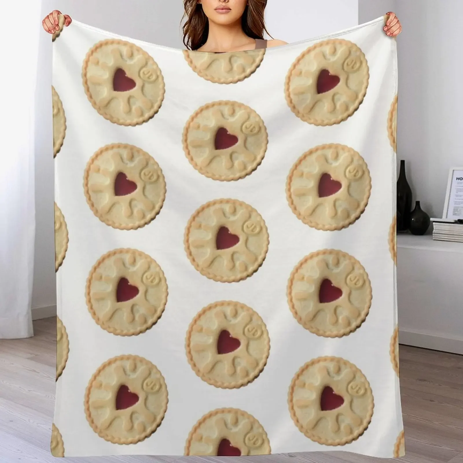 Одеяло Jammie Dodger детские мягкие большие волосы персонализированные подарочные