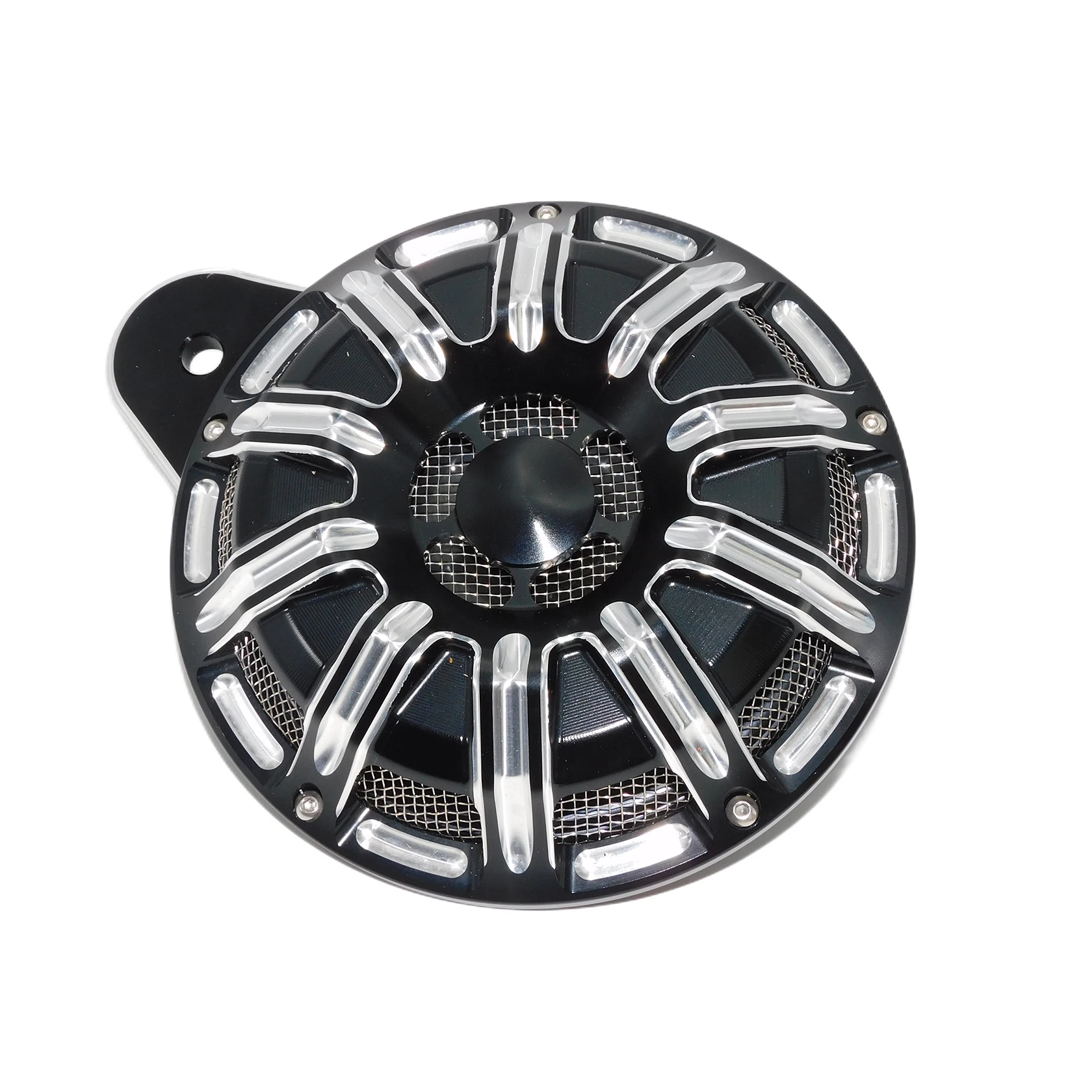 

Мотоциклетный черный/Хромированный громкоговоритель с ЧПУ в сборе, громкоговоритель для Harley Touring Big Twin Cam 1991-2017 Sportster