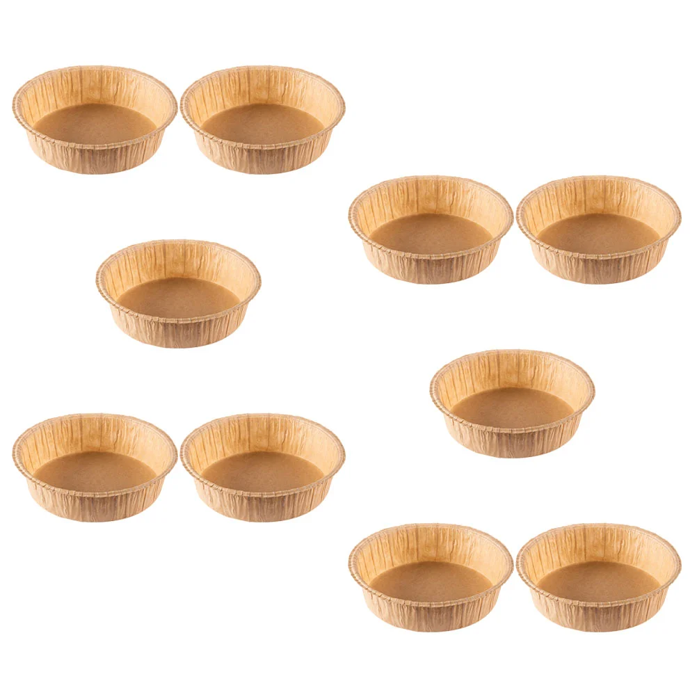 

10 Pcs Cake Mold 6inch Pan Pans Baking Wraps Round Foil Wrapping Paper Cup Muffin Liners