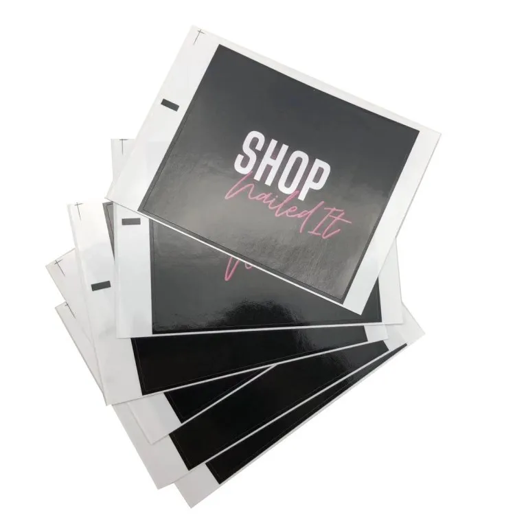 

Customized Square Black Package Gifts Stickers DIY Wedding Company Logo Decoration Labels Any size and Any colors