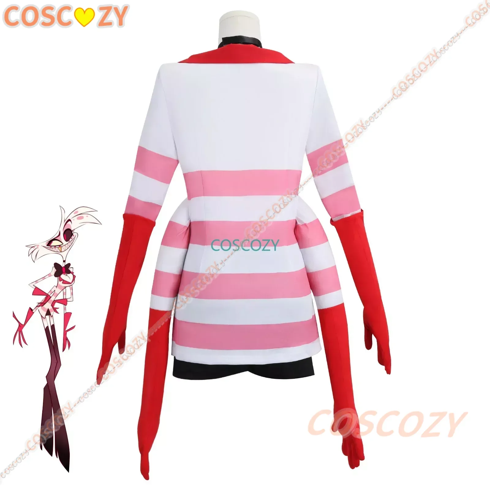 Новинка 2024 костюм для косплея в стиле аниме с ангелом и пылью униформа виде