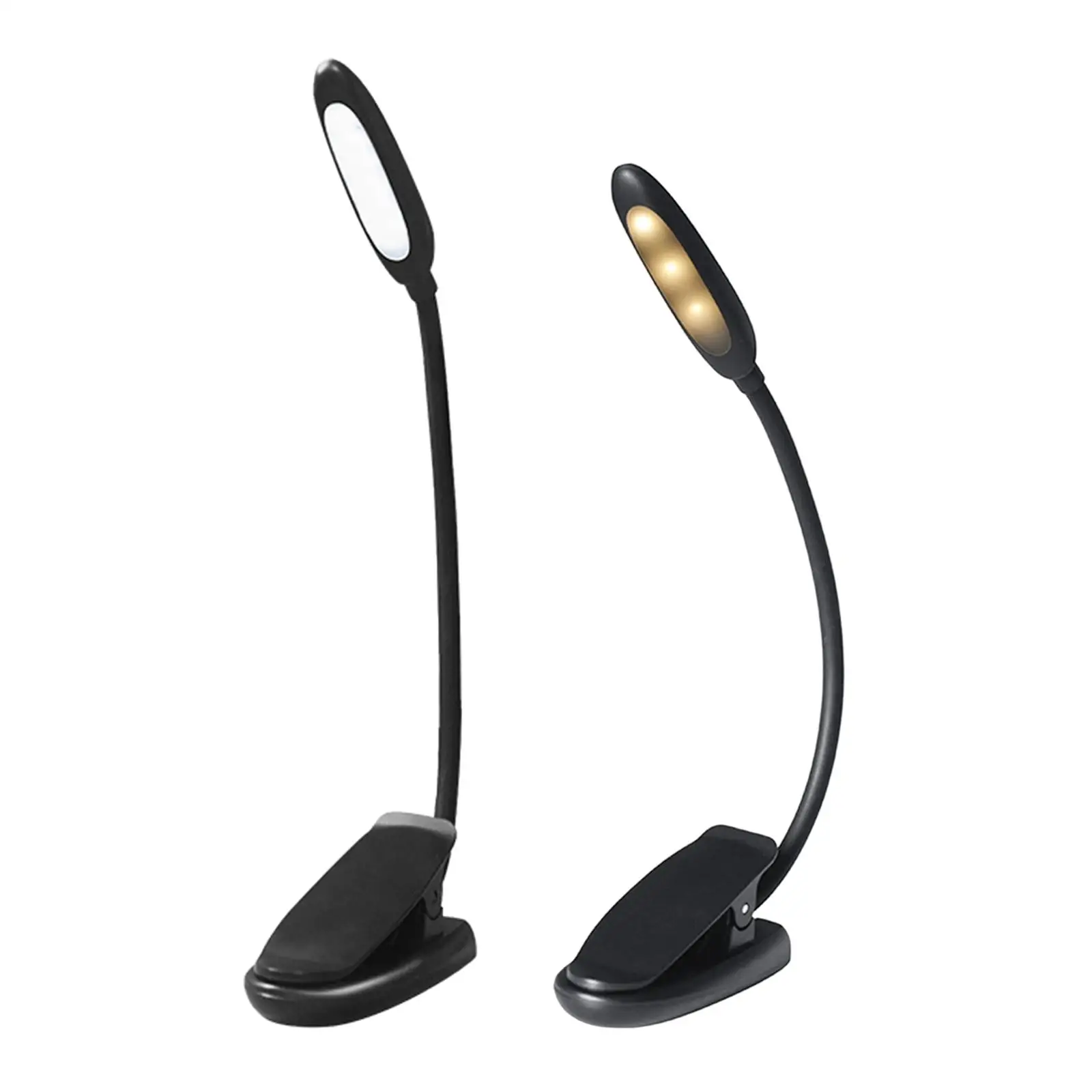 

Flexible LED Desk Lamp Eye Caring USB Rechargeable Clip On light Reading Night Light for Office Bedroom Home Dorm Bedside