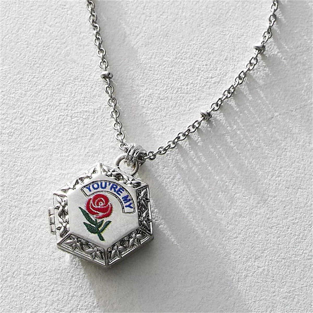 Модное и персонализированное ожерелье в стиле Y2K женское с подвеской виде